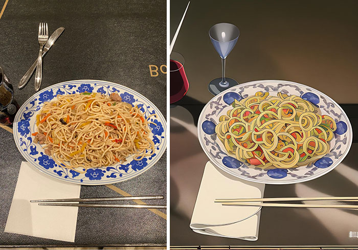 Jackpot. Chinese Noodles And Coke In The Faroe Islands