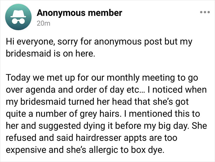 Bride Makes A Post About Her Bridesmaid&rsquo;s Looks, Wondering What To Do, Gets Destroyed Instead