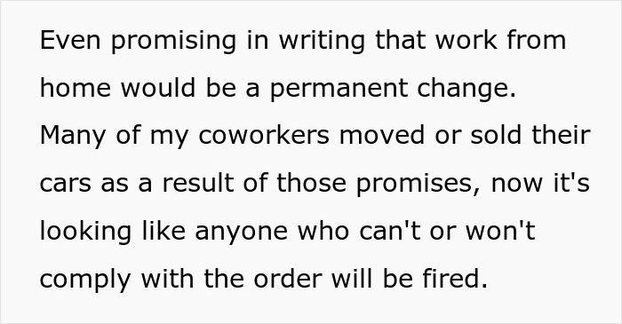 Company Breaks Promise That &ldquo;Working From Home Would Be Permanent&rdquo; And Workers Are Angry