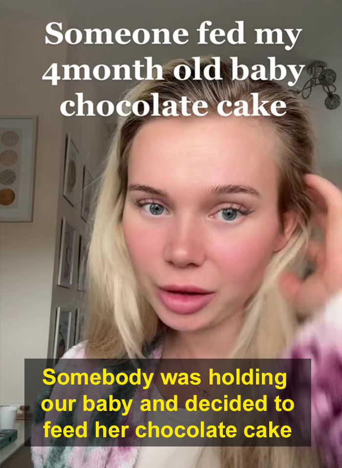 &ldquo;I Grabbed My Baby, Stormed Out Of The House, Haven't Spoken To This Person Since&rdquo;: Mom Is Furious After Somebody Gave Her 4-Month-old Baby Chocolate Cake