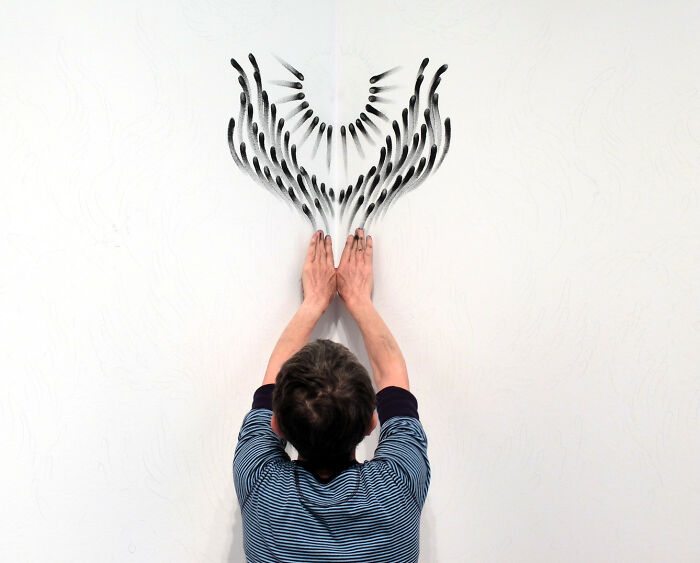 Incredible Finger Drawings By Judith Braun