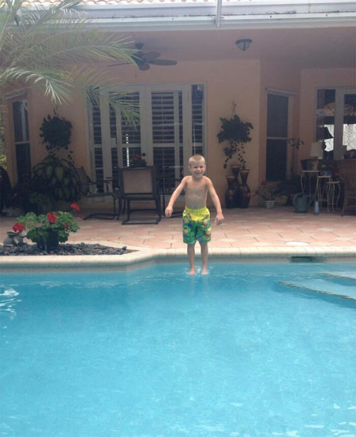 Snapped Pic Of My Nephew. Perfect Timing?