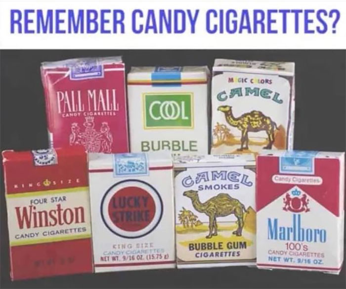 I Remember Thinking I Was Playing It Cool, With A Candy Cigarette Hanging From My Lips