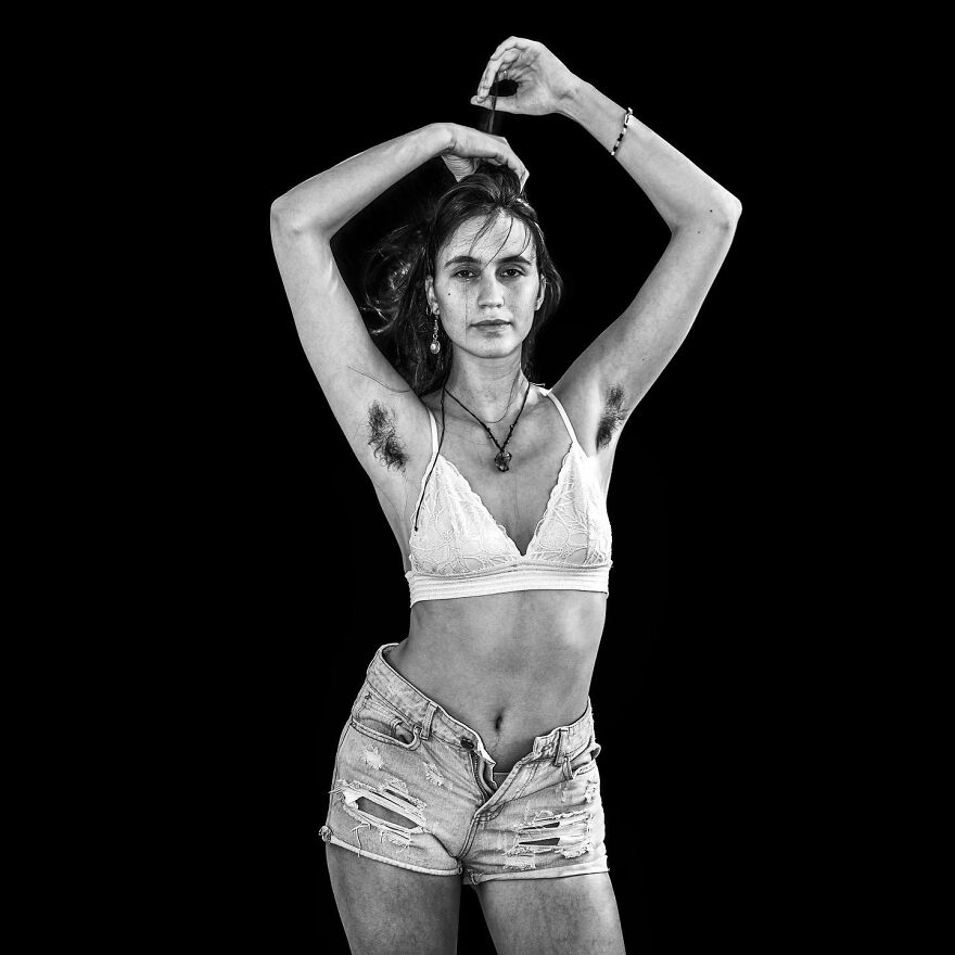 "Natural Beauty” Photo Series Challenges Restricting Female Body Hair Standards (33 Pics)