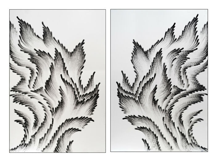 Incredible Finger Drawings By Judith Braun