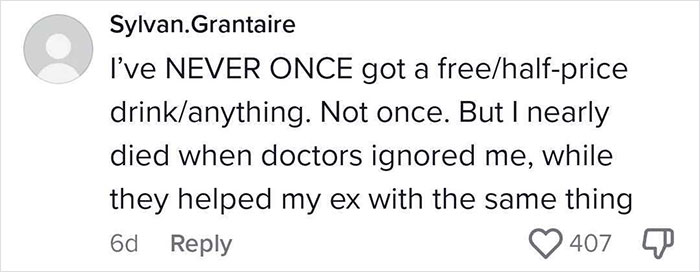 Woman Explains How Ridiculous "Female Privilege" Claims Sound When You Check In With Reality