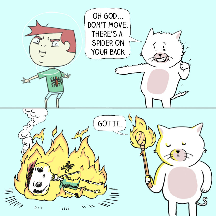 Artist’s 60 Hilariously Crazy Comics For People Who Love Dark Humor