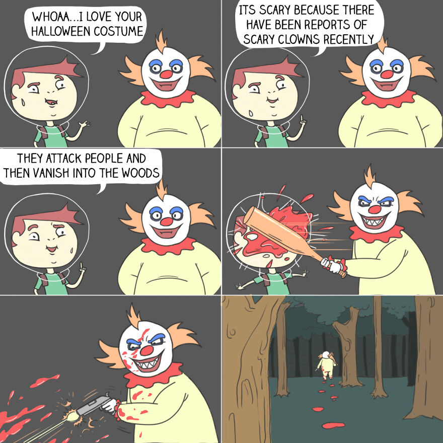 Artist’s 60 Hilariously Crazy Comics For People Who Love Dark Humor