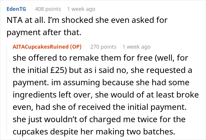 The Internet Stands Up For This Woman Who Refused To Pay For Gender Reveal Cupcakes