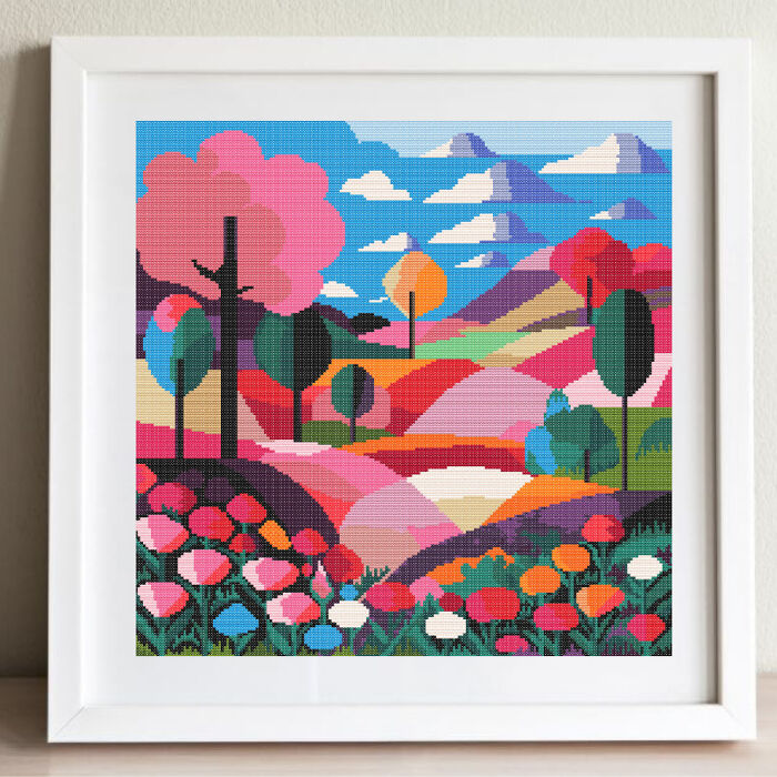 15 Colorful And Unusual Cross Stitch Patterns