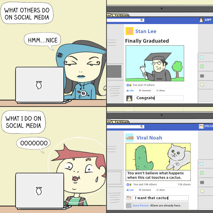 50 Funny Comics With Unexpected, Sometimes Dark Endings By SpaceboyCantLOL (New Pics)