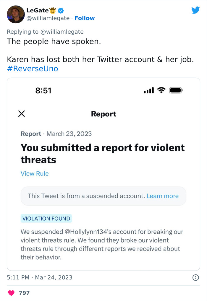 "Crazed Karen Threatens To Report Me To My Boss (Me)": Guy Shares Screenshots Of Crazed Karen, Gets Her Fired