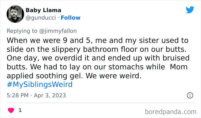 Weird-Sibling-Stories-Tweets-Jimmy-Fallon