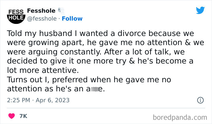Tweet from Fesshole confessing uncomfortable relationship secret.