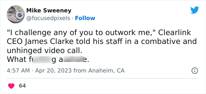CEO Celebrates Worker Who Sold His Dog To Return To The Office, Sparks Huge Backlash Online