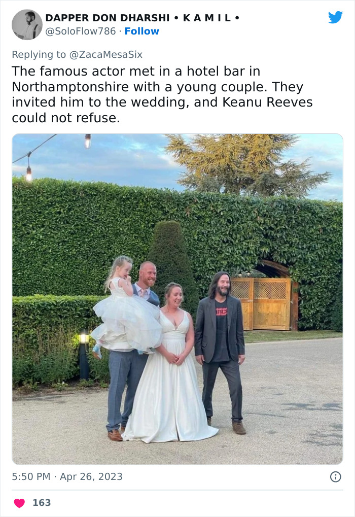 Keanu Reeves Shows The World That Fame Doesn't Cost Kindness After The Cutest Interaction With 9 Y.O. Fan