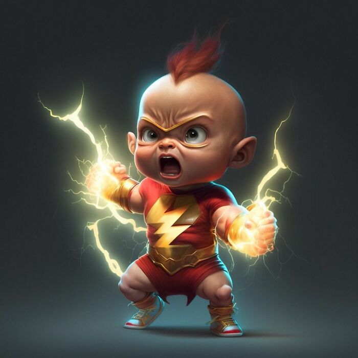 Ai-Art-Baby-Pop-Culture-Series