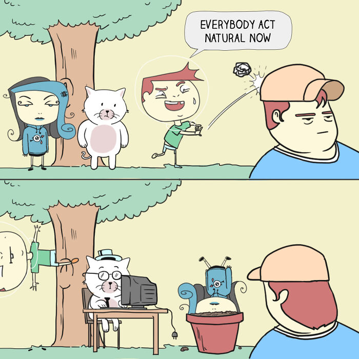 50 Funny Comics With Unexpected, Sometimes Dark Endings By SpaceboyCantLOL (New Pics)