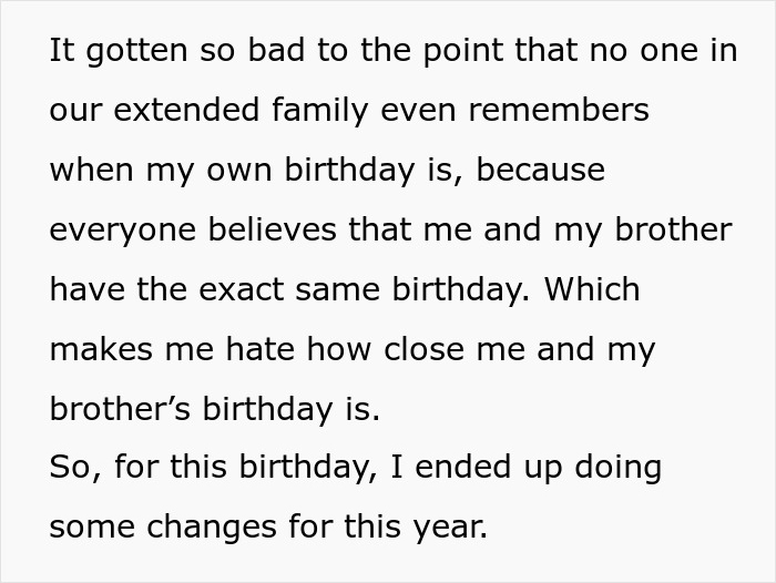 Teen Is Fed Up With Having To Celebrate Her Birthday With Her Little Brother, Infuriates Parents By Sabotaging It This Year