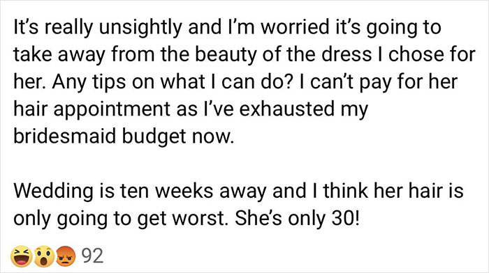 Bride Makes A Post About Her Bridesmaid&rsquo;s Looks, Wondering What To Do, Gets Destroyed Instead