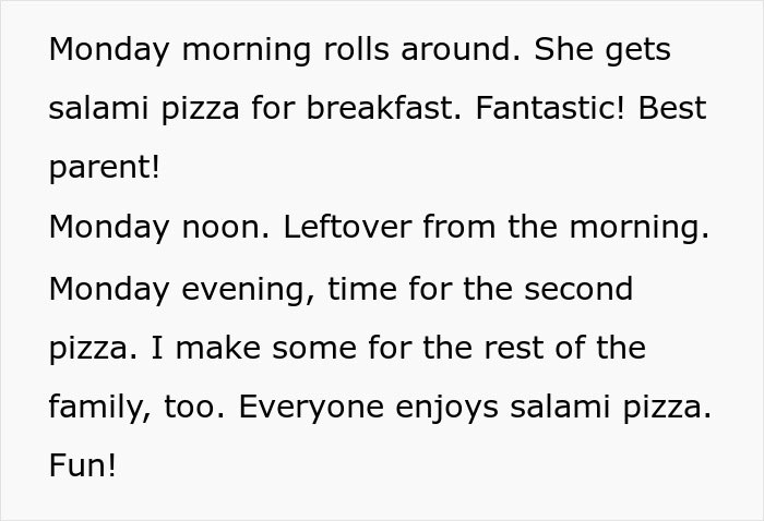 8-Year-Old Girl Finds Out The Meaning Of &ldquo;Careful What You Wish For&rdquo; When Mum Serves Her Nothing But Salami Pizza For A Week