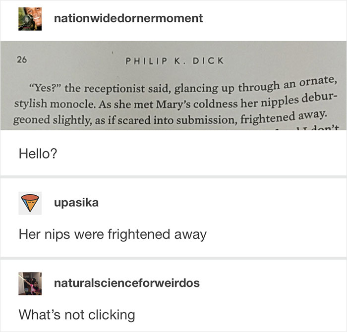 [clans Of The Alphane Moon By Philip K. Dick] How To Assert Your Dominance Over Other Women: Scare Their Nipples Off