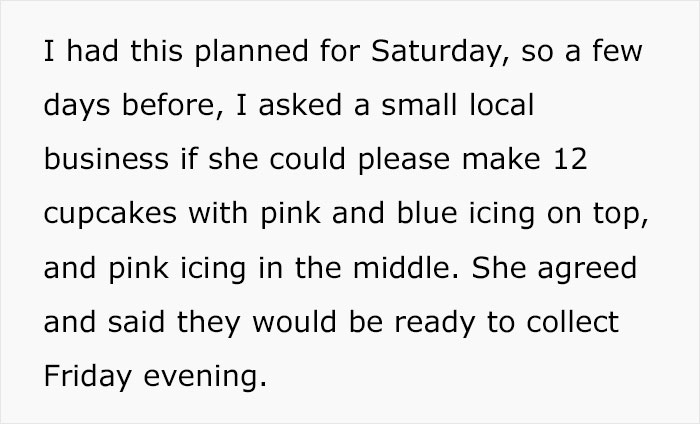The Internet Stands Up For This Woman Who Refused To Pay For Gender Reveal Cupcakes