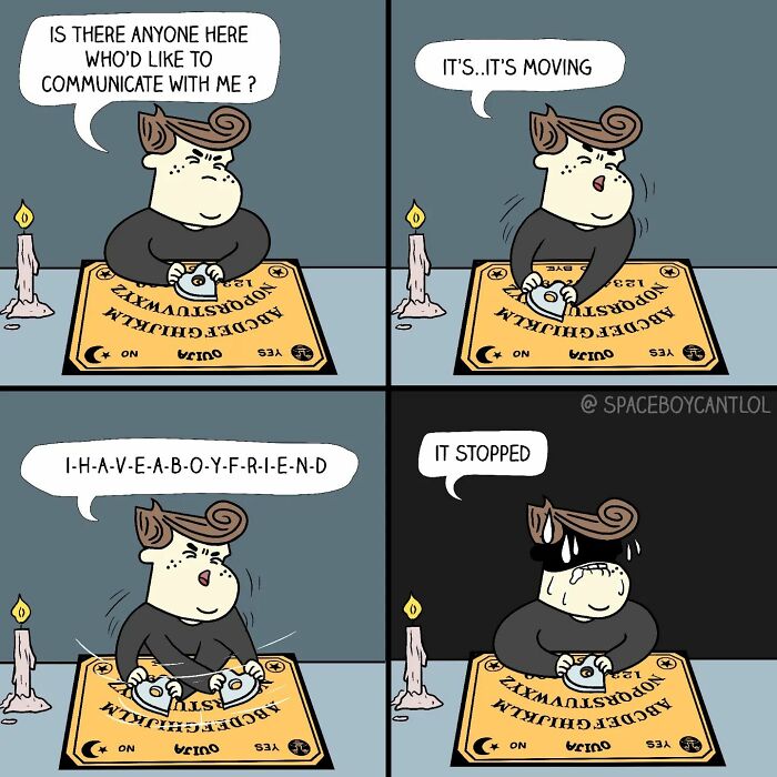 50 Funny Comics With Unexpected, Sometimes Dark Endings By SpaceboyCantLOL (New Pics)