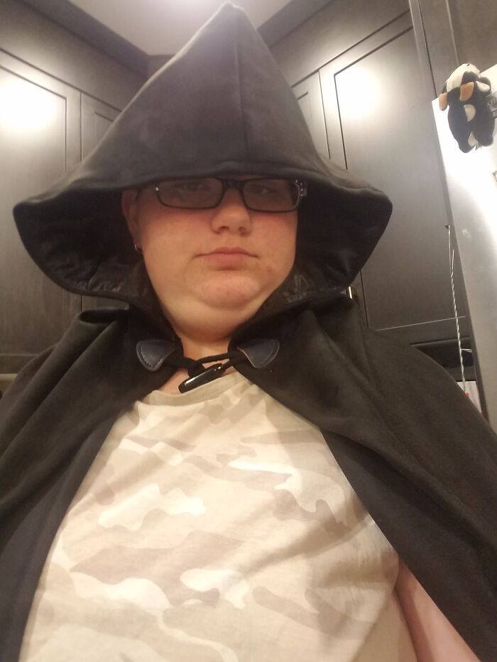 Not This Particular Outfit But I Don't Have A Photo Of The Other One But Anything With The Cloak I Made