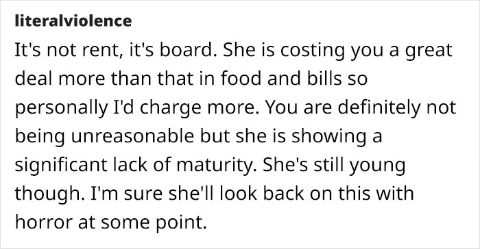 Mom Asks 18-Year-Old Daughter To Contribute £75 To Bills Since She Has A Job, The Daughter Finds It Outrageous Mom Asks 18-Year-Old Daughter To Contribute £75 To Bills Since She Has A Job, The Daughter Finds It Outrageous