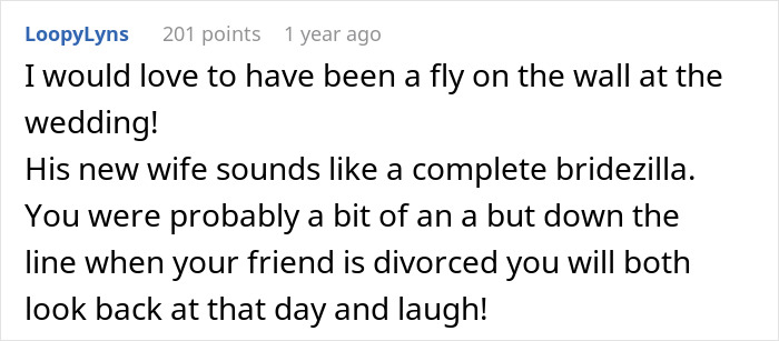 "If I Was A True Best Man, I Would Offer To Pay For The Bar Bill": Bridezilla Has A List Of Ridiculous Requirements For Best Man, He Surprises Her With A Toast "If I Was A True Best Man, I Would Offer To Pay For The Bar Bill": Bridezilla Has A List Of Ridiculous Requirements For Best Man, He Surprises Her With A Toast