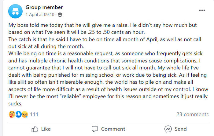 During Covid Times? With Existing Chronic Health Issues? This Boss Sucks Eggs