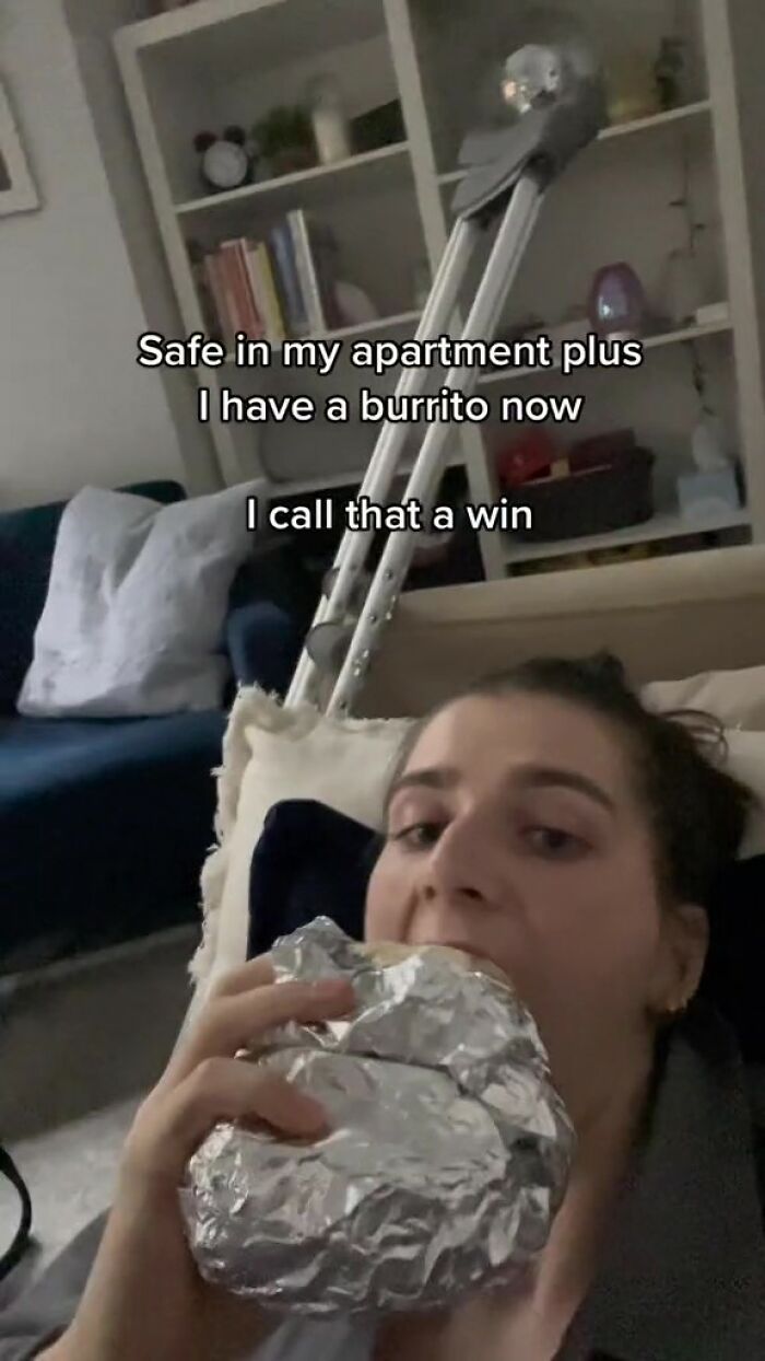 Woman Stuck On Roof Decides It&rsquo;s Faster To Call Uber Eats For Help