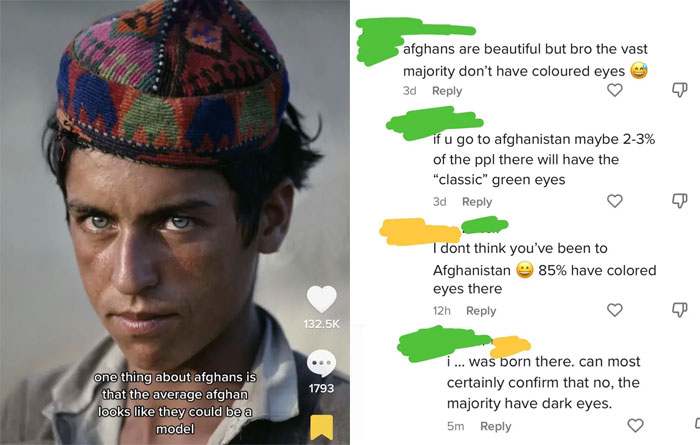 “I Don’t Think You’ve Been To This Country” “I … Was Born There” (Green = Me)