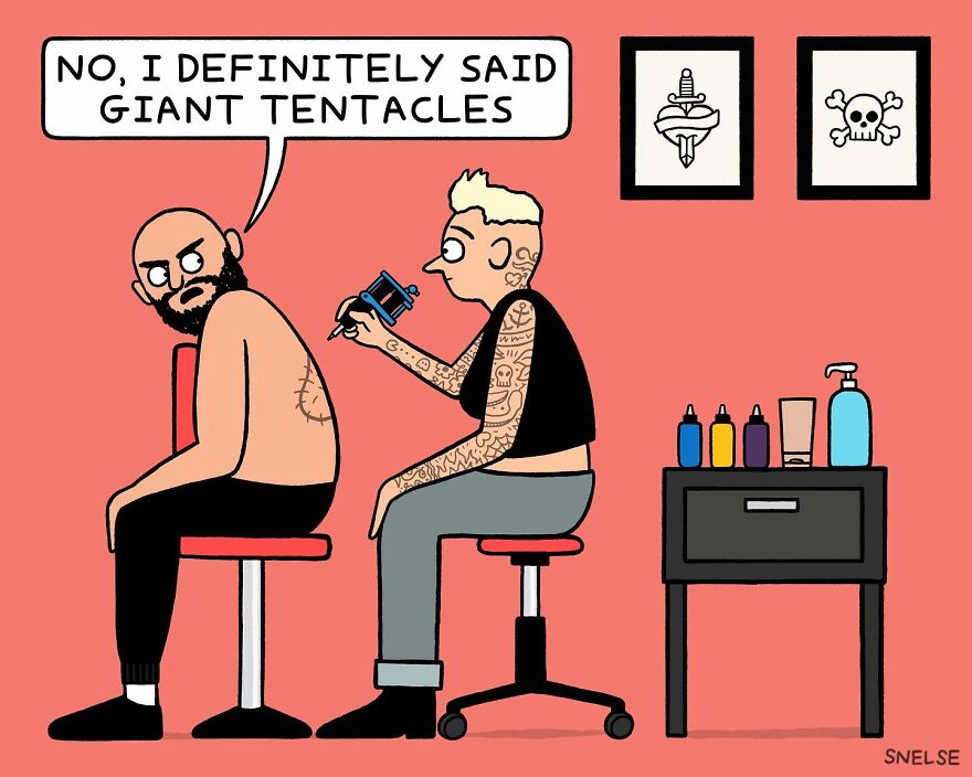 New Sarcasm-Filled Comics And Illustrations By Cartoonist Steve Nelson