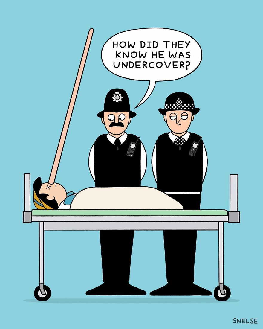 New Sarcasm-Filled Comics And Illustrations By Cartoonist Steve Nelson