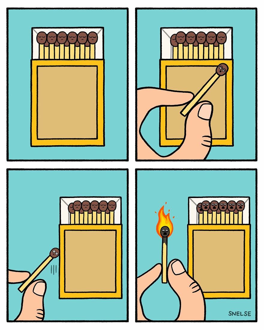 New Sarcasm-Filled Comics And Illustrations By Cartoonist Steve Nelson