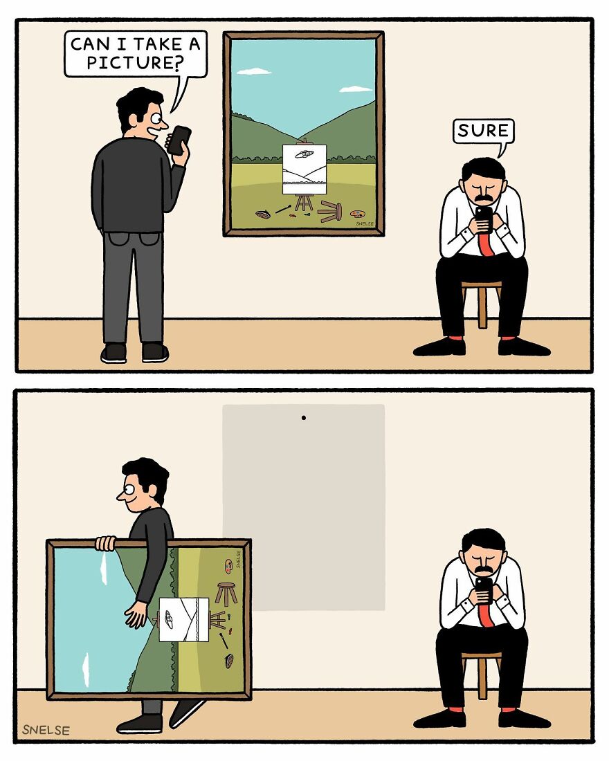 New Sarcasm-Filled Comics And Illustrations By Cartoonist Steve Nelson