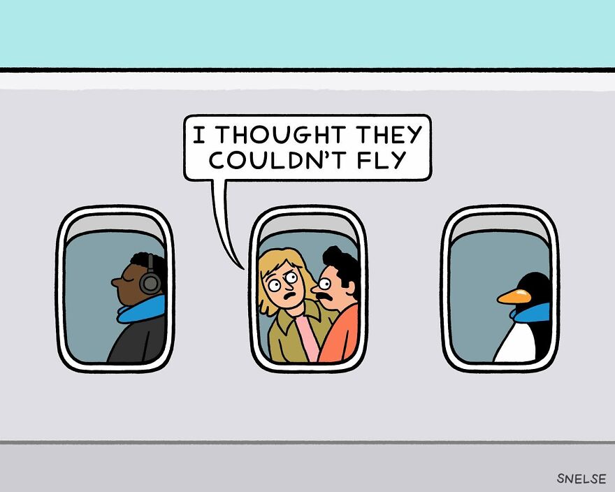 New Sarcasm-Filled Comics And Illustrations By Cartoonist Steve Nelson