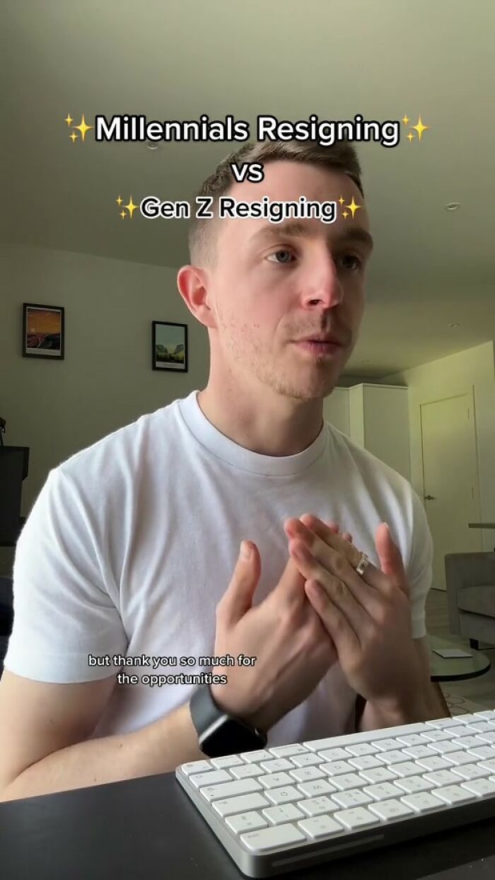 People Are Cracking Up At This Lawyer's Parody Of How Differently Millennials And Gen Z'ers Resign From Their Jobs