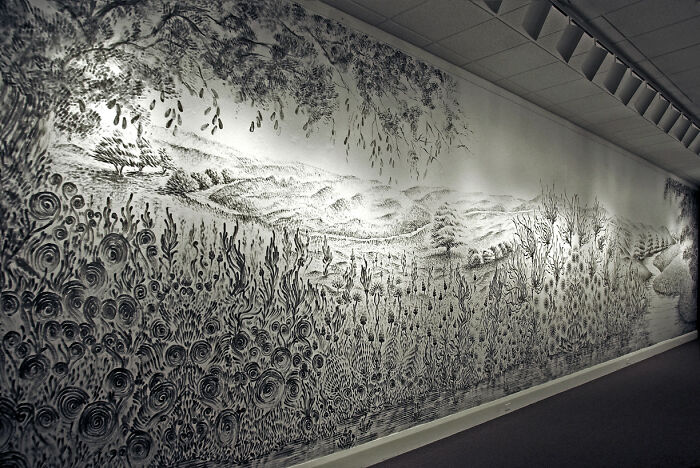 Incredible Finger Drawings By Judith Braun