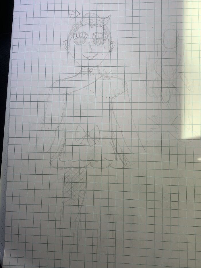 Not Finished With The Drawing Yet But Here’s My Oc