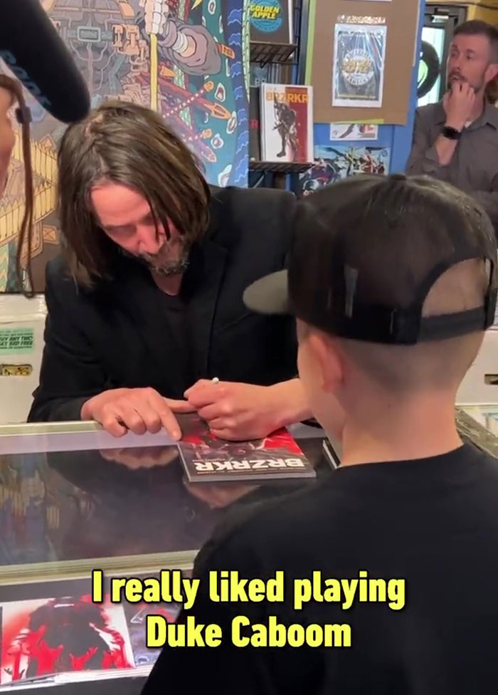 Keanu Reeves Shows The World That Fame Doesn't Cost Kindness After The Cutest Interaction With 9 Y.O. Fan