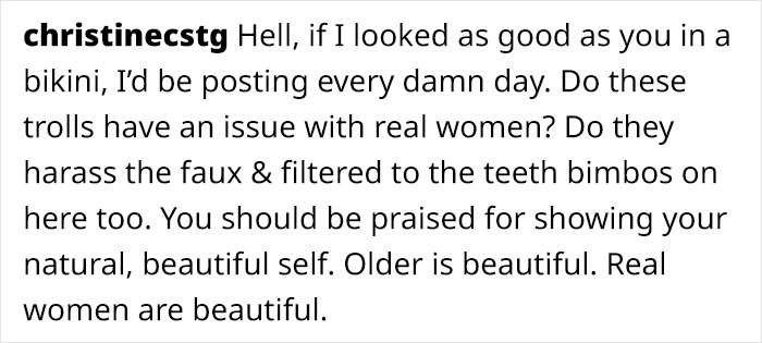 People Are Shaming This 58 Y.O. Supermodel’s Bikini Photos But She Stands Her Ground People Are Shaming This 58 Y.O. Supermodel’s Bikini Photos But She Stands Her Ground