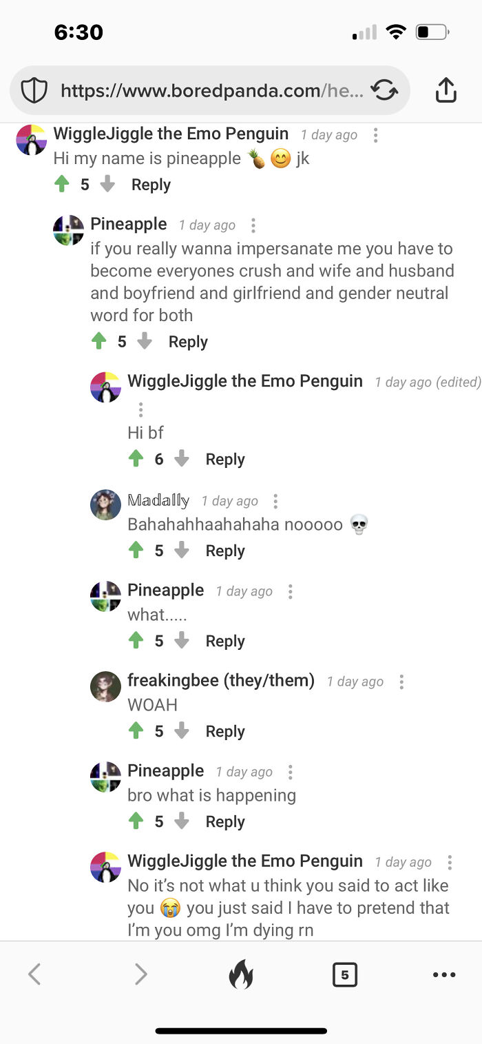 The Time I Accidentally Called Pineapplr My Boyfriend