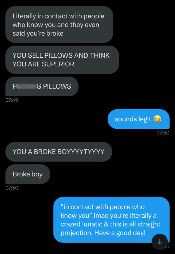 "Crazed Karen Threatens To Report Me To My Boss (Me)": Guy Shares Screenshots Of Crazed Karen, Gets Her Fired