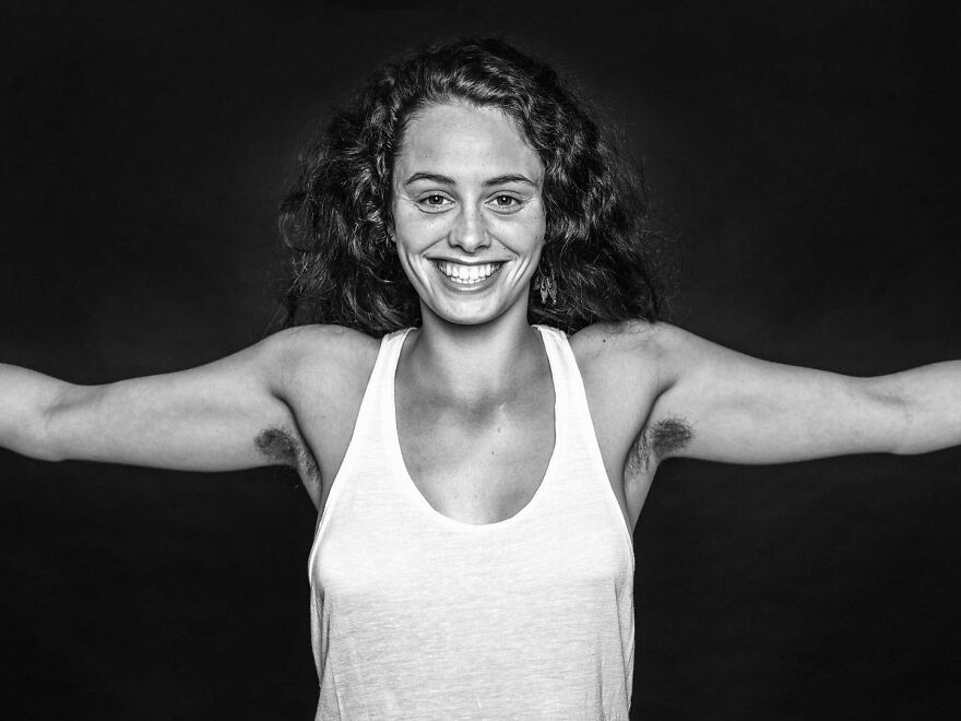 "Natural Beauty” Photo Series Challenges Restricting Female Body Hair Standards (33 Pics)