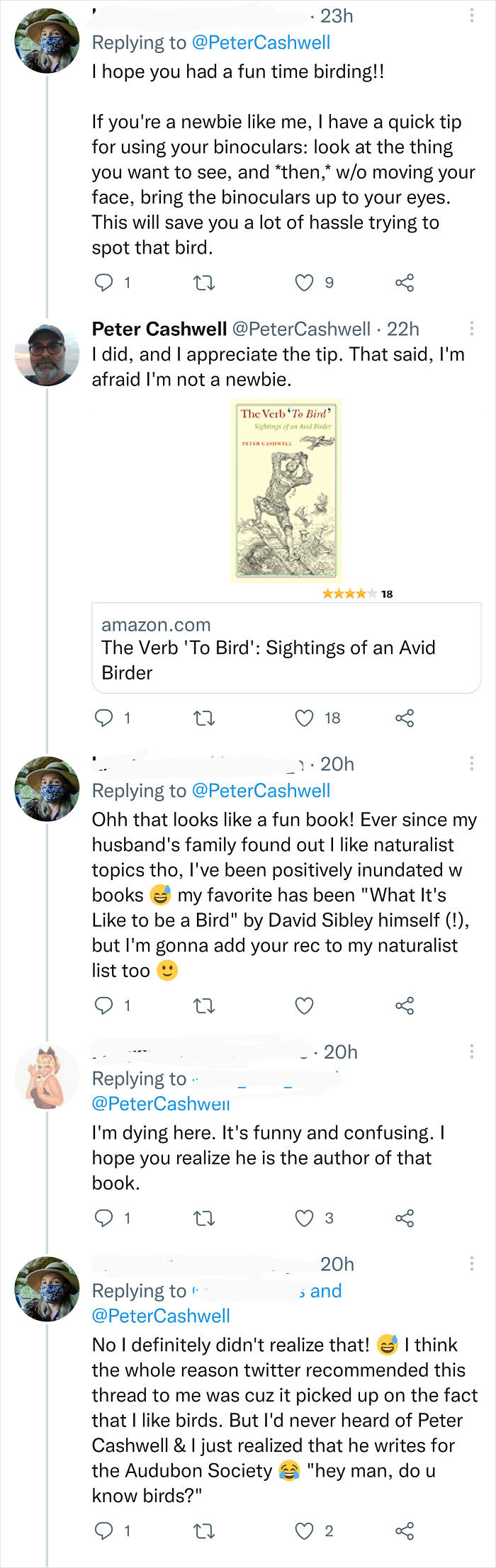 A Pleasant Twitter Interaction