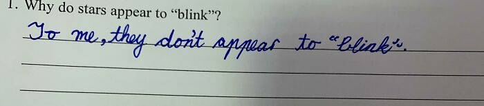 The Best Answer I Got