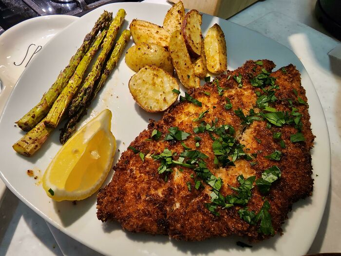 Friend Flounder For Dinner